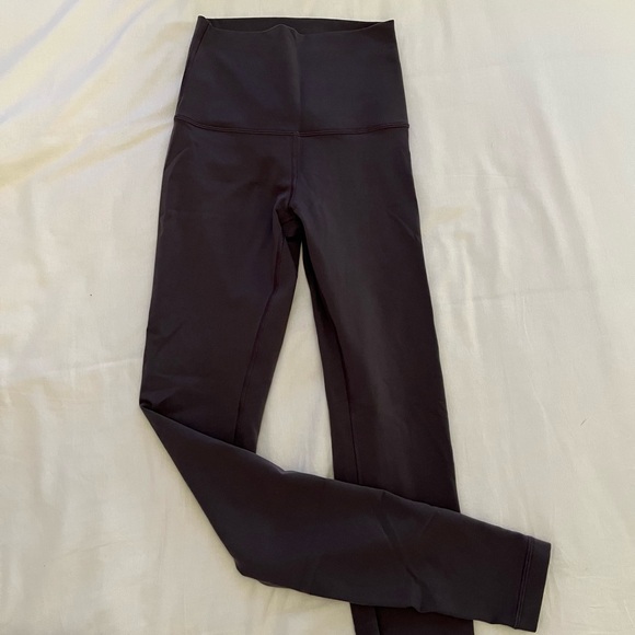 Lululemon Wunder Under 28" leggings in moonstone grey - Picture 1 of 3